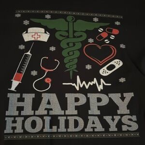 Holiday healthcare shirts